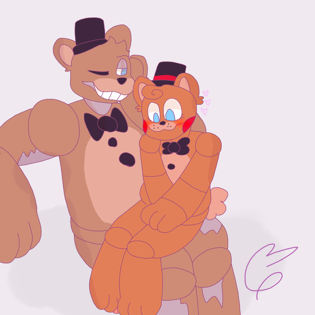 My Withered Freddy Fanart [for @rainb0we] 🧡