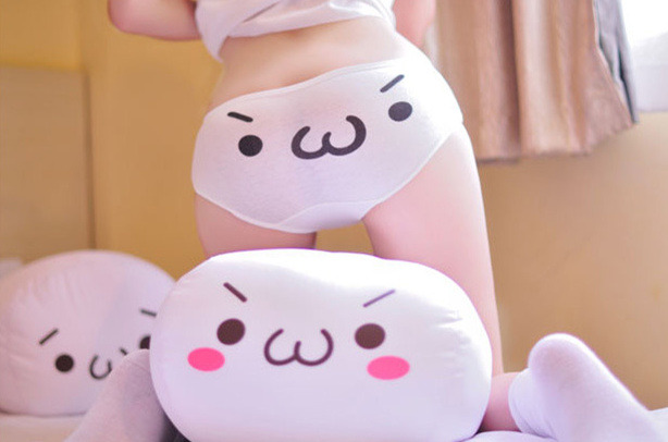 yukinepng:   Cute Facial Underpants Panties (different colors/emois available) —