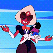 flowerypearl:Now, just remember everybody! If you ever have need of the lovely Sardonyx, let Pearl and Garnet know. I’ll be there in a flash - literally.