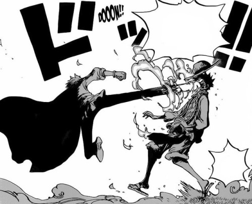 sheldonpenniman:Luffy Vs. Sanji pt.2Chapter 844/Episode 808