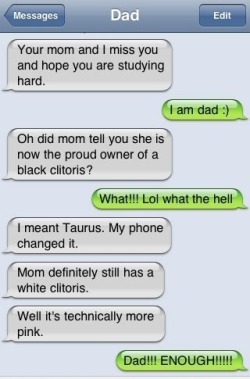 There Are Times When Parents Should Not Even Try To Make Up For An Awful Autocorrect.