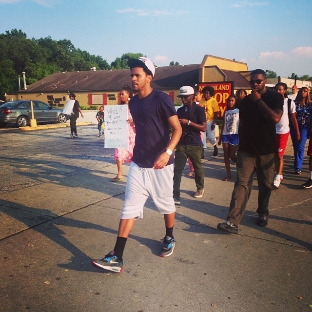 audreymarielle: J cole marching with the people... - All Cole