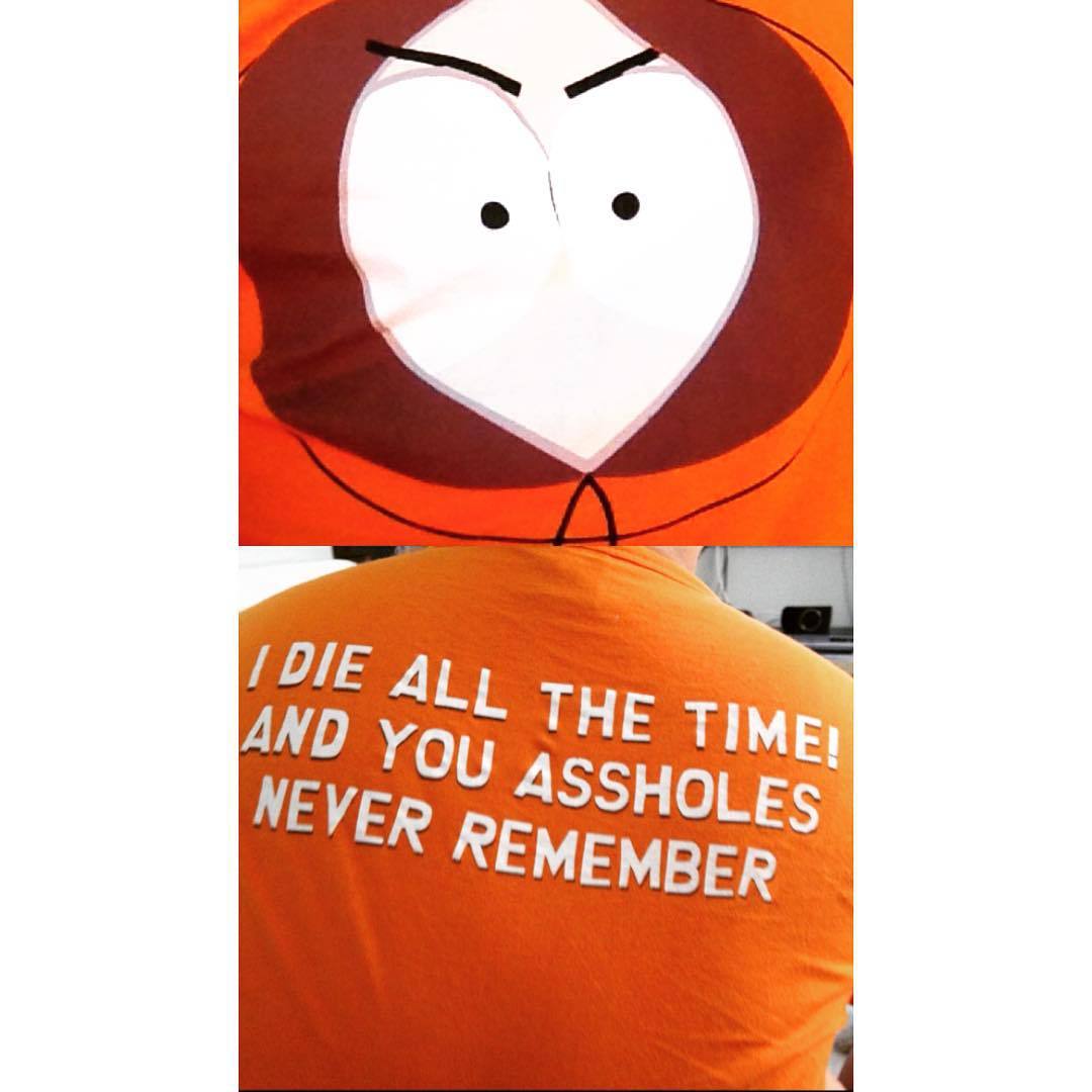 joaismccloud:  Um pijama que é a minha cara!! Huahuahua #DONTKILLKENNY! em Guarujá,