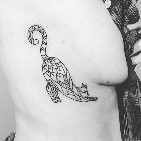 Top 61 Best Simple Cat Tattoo Ideas  2021 Inspiration Guide