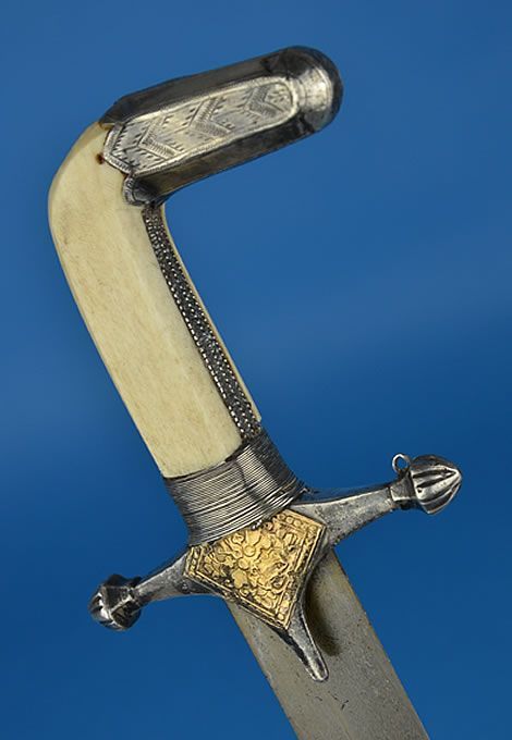 art-of-swords: Shamshir Sword Dated: mid 19th century Place of Origin: Oman Medium: