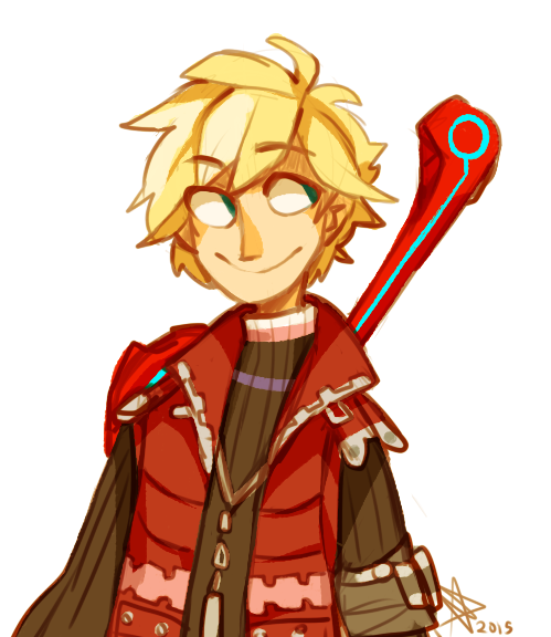 life-writer:  first draw of the year hooooraY a small quick doodle of my sweet sword son