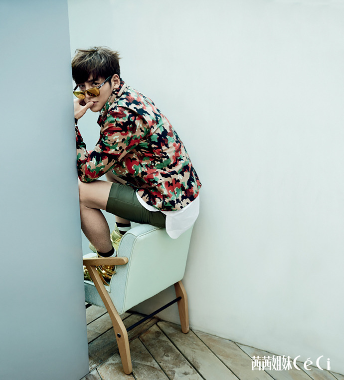 stylekorea:    Ji Chang Wook for Ceci China June 2015.  