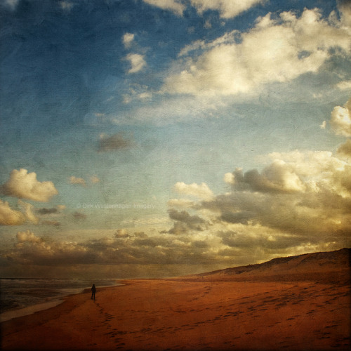 Beach Walk at Sunrise