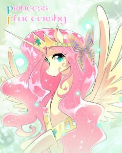 yukizakuro:  Princess Fluttershy 
