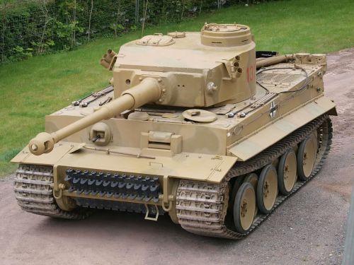 stukablr:  Bovington Tiger #131 @ Bovington Tank Museum  The only operational Tiger #131 tank  