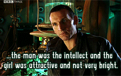 tessaviolet:  queenlovett:  rampaigehalseyface:  dancingdaleks:      Christopher Eccleston on the relationship between the Doctor and his companions      I love you.  THAT’S MY BABY  I love you.   ✨