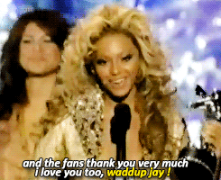 life-of-beyonce:   Bey and Jay first shouted each other at the 2004 VMAs when there