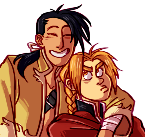 earthcookies:me and triptrippy did a little fma collab, they did the lines and i colored them!!