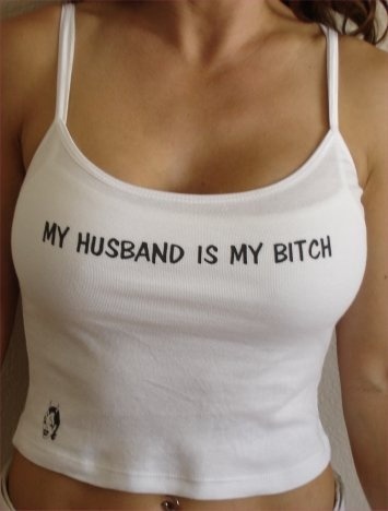 foryourusemistress:  alt3redego:  I get hard every time my wife calls me her bitch.