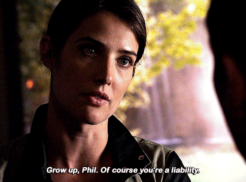 aosladies:Top 10 AOS Ladies★ 8 → Maria Hill“Everything’s changing. A little while ago, most people w