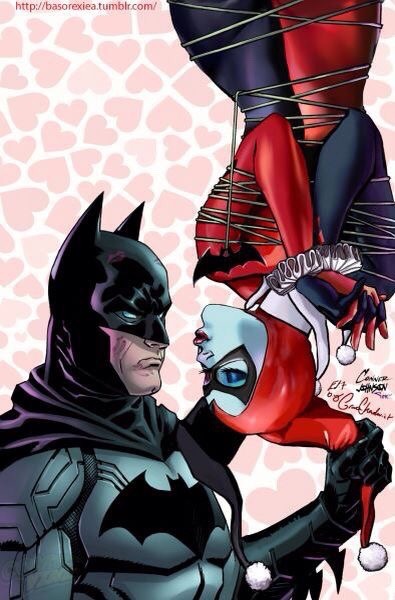 BatmanxHarley — Why is one of them always tied up in every fan art...