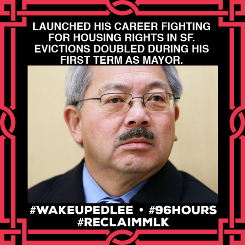 a4bl: We need action from the Mayor. Ed Lee sold Black SF for Twitter &amp; Airbnb profits. Rem