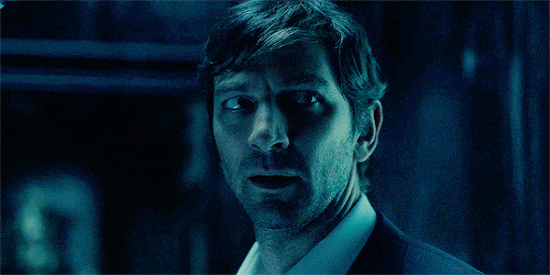 hillhousegifs:Fear. Fear is the relinquishment of logic. The willing relinquishment of reasonable pa