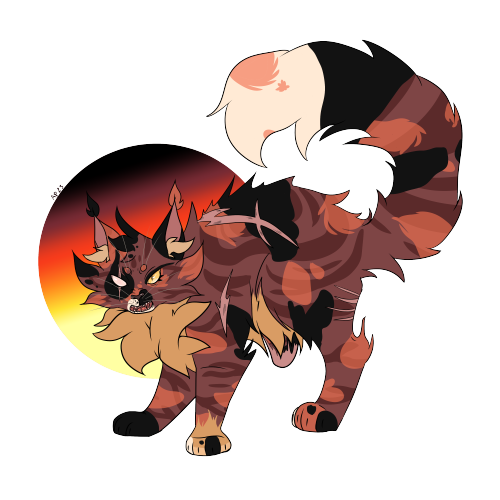 “Firehawk” Adoptable - CLOSED!
shot in the dark, dont know how well adoptables sell on tumblr BUT…here’s a battled scarred baddie available for 15$ USD via either Paypal/Venmo!
Upon purchase you’ll get the PNG and if you’ve got a TH i can transfer...