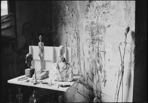 Alberto Giacometti’s studio, Parisphoto by Henri Cartier-Bresson