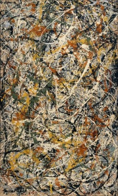 lonequixote:  Number 3 by Jackson Pollock(via @lonequixote)