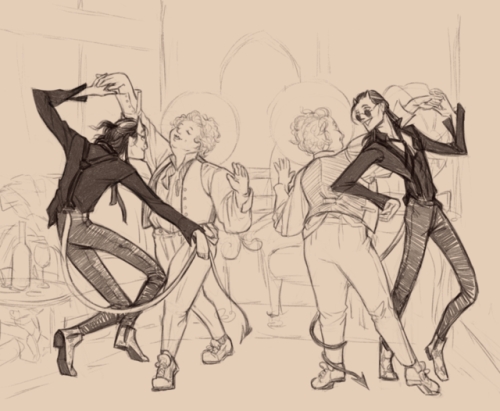 ruushes: i may not have the   to watch good omens or the time to do a proper illustration but 