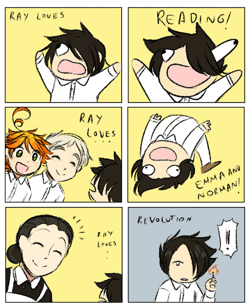 the promised neverland gif | Tumblr