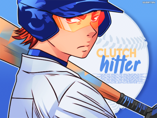 gojosattoru:★ KAZUYA MIYUKI | SEIDOU’S CLUCTH HITTER ★↳ HAPPY BIRTHDAY TO MY CUTEST BABY ANTO!! @zuu