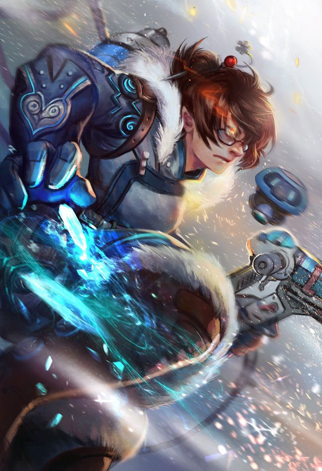 spyrale:  Overwatch Fan Art by  Yang Fan // Follow Artist on Tumblr   