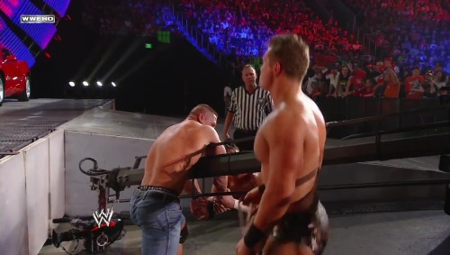 John Cena vs. The Miz – WWE Title “I Quit” Match - WWE Over the Limit 2011Part 5 of 5His chest thoro