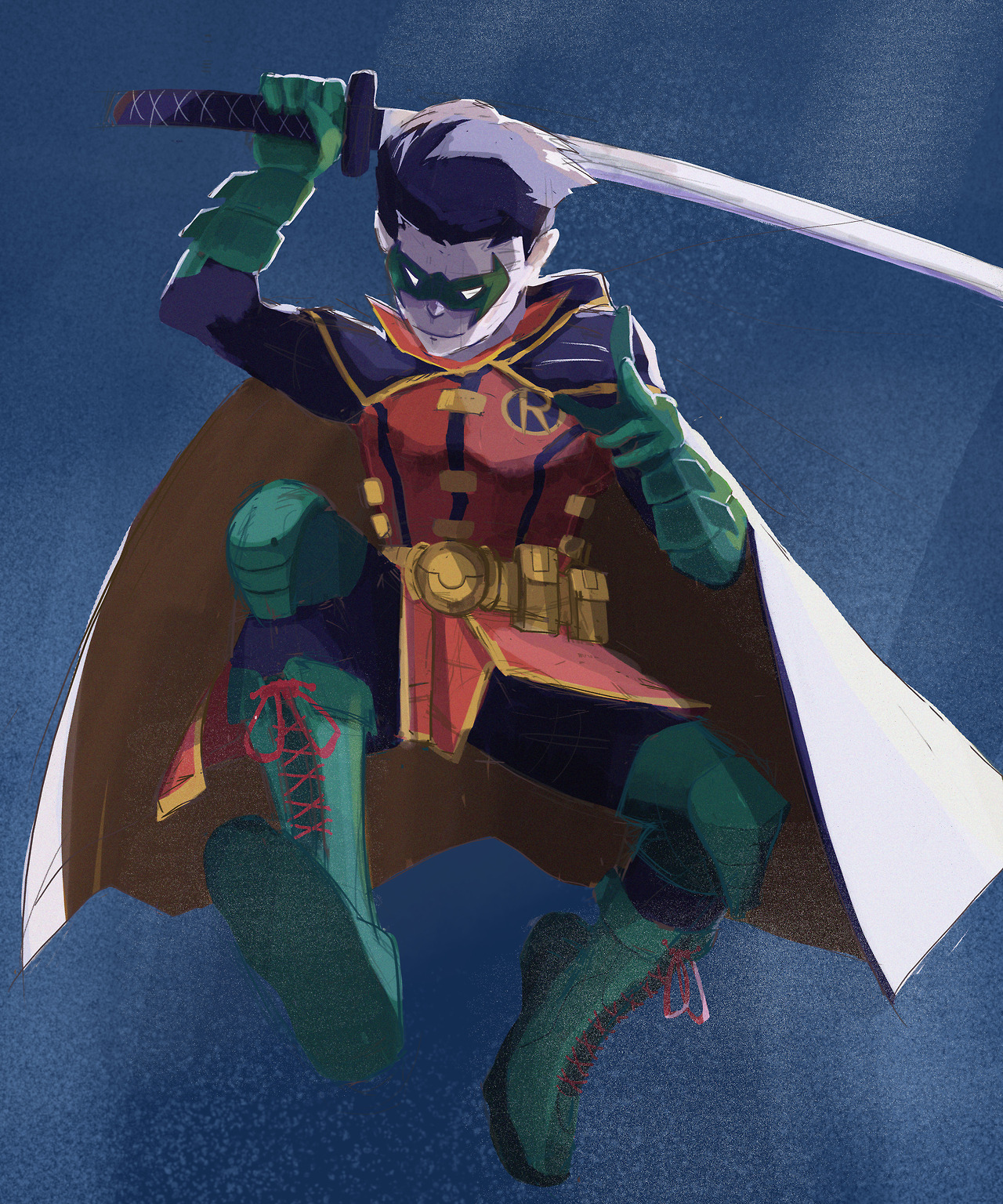 The Robin (Damian Wayne).son of the batman