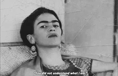 yesiamarebelliousflower:    The Life & Times Of Frida Kahlo (2005) dir. by Amy Stechler // Frida Kahlo from an unsent letter to Diego Rivera   