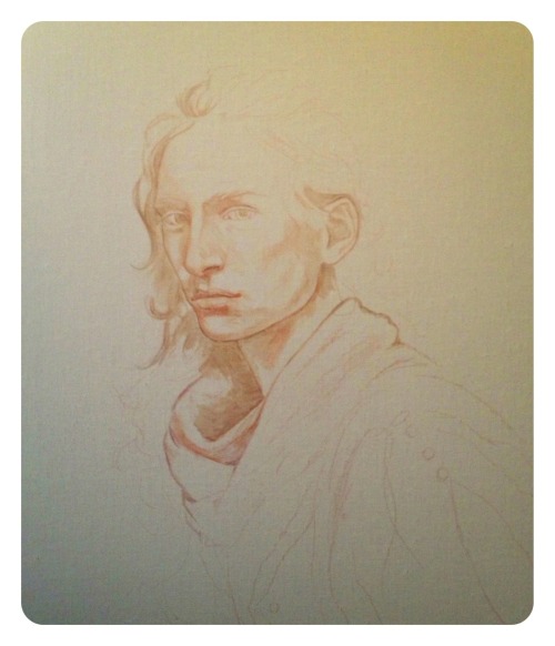 leonardian: Work in Progress: A Portrait of LeonardoOil on Linen Panel A couple of months ago, I was