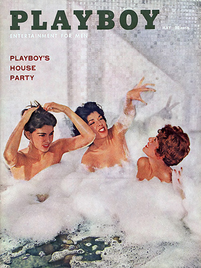 fyplayboycovers:  May, 1959 - Cindy Fuller, Fran Stacy, Mary Jane Ralston Playmate