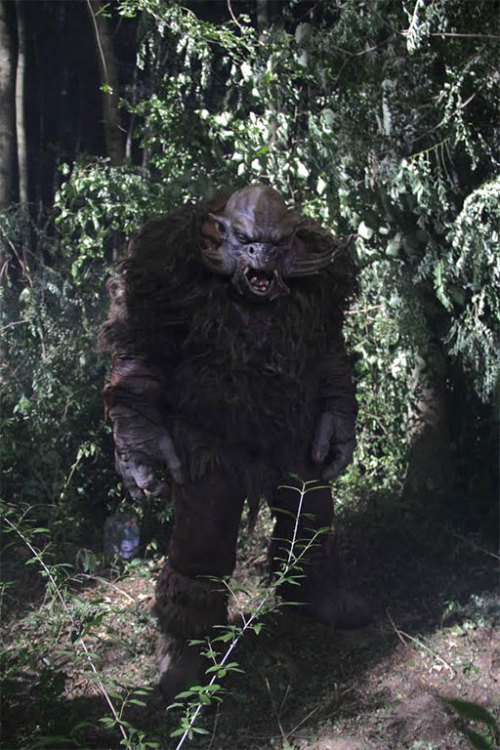 Also featured in “The Quest” was this fellow, also played by Douglas Tait. #MonsterSuitM