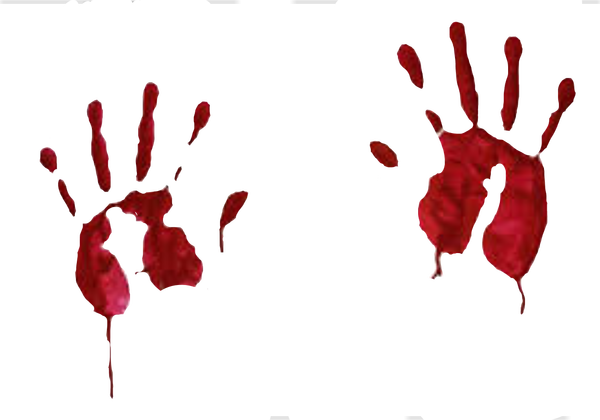 bloody hands