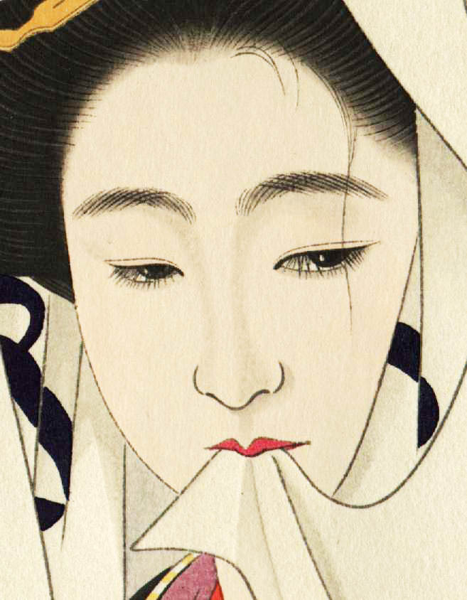 blackcoffeecinnamon:  Shimura Tatsumi (1907-1980)　志村立美  Dancing Girl  舞姫、1953　(detail)
