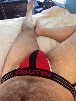restlesspornblog: Your jockstrap vid gave me some ideas…  Woof!! Glad I could be an inspiration, stud. 😈 Looks like we have similar body hair patterns, as well