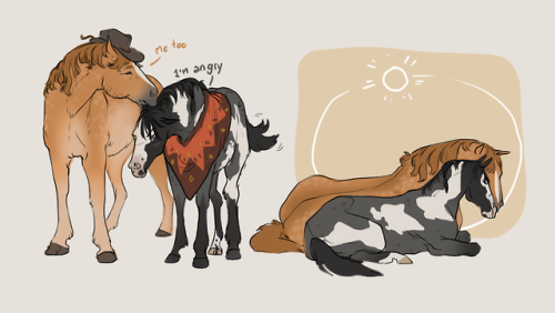 My brain: RDR2 HorsesMy Javiarthur brain:  RDR2 Javiarthur Horses