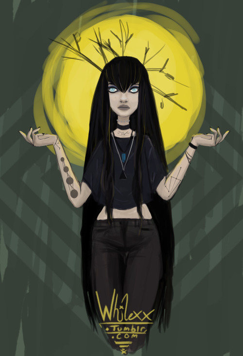 whilexx:I’ve been super inspider by the nu-goth fashion and aesthetic. So there ya go. Art.