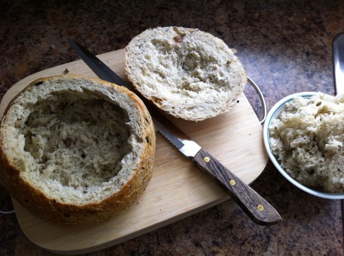 Word of the day - TrencherThe bread plates had a slight hollow in the centre and were known as trenc