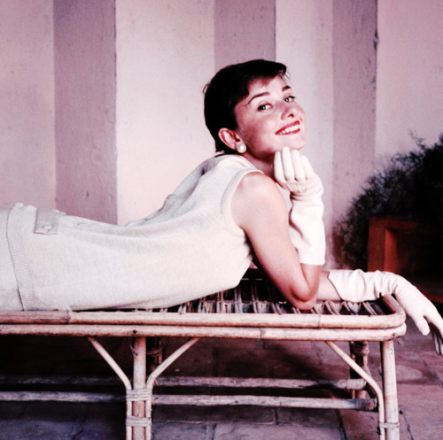 tine2947:  Audrey Hepburn in 1955