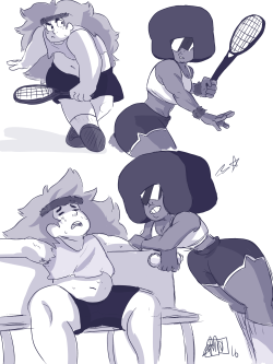 Garnet and Greg used to play Tennis together