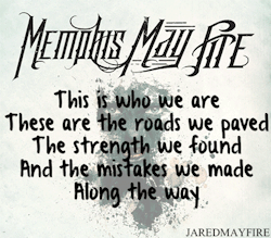 jaredmayfire:  Memphis May Fire // Without Walls  This is what I do when I get bored :) 