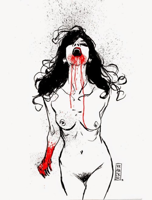 thewindowofthesummerhouse:vranckx #nudity#tw blood #i love this art style