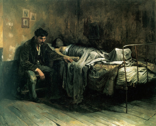 “La Miseria” (Misery) [1886] - Cristóbal Rojas Poleo