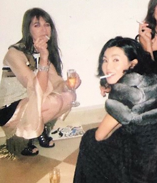 elisaaesposito:Charlotte Gainsbourg and Maggie Cheung at Met Gala, 2007