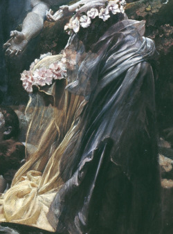 dadalux: Adolf Hirémy-Hirschl, The Souls of Acheron (detail), 1898.