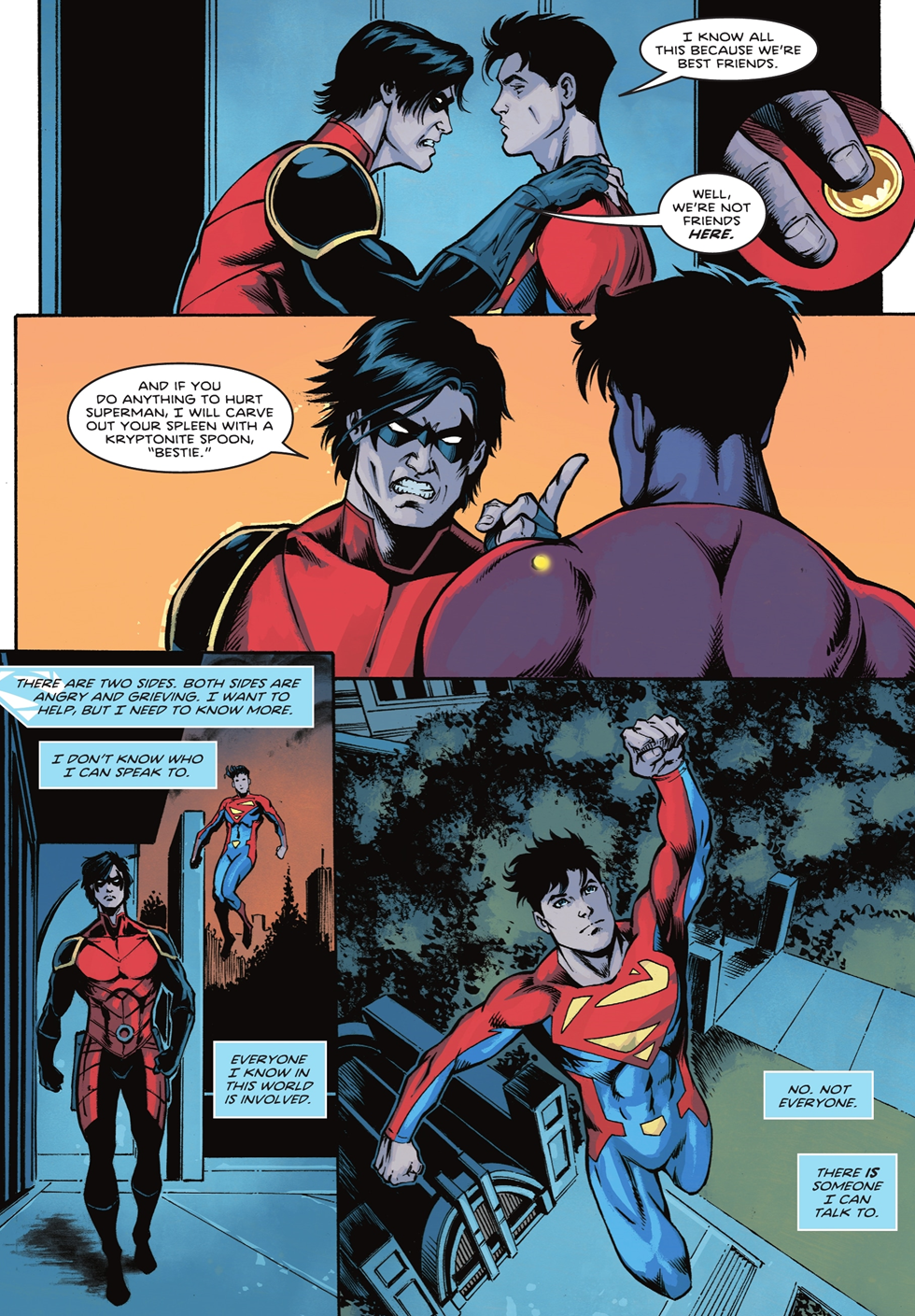 Comic Excerpt] Yeah. That's what I thought. [Adventures of Superman: Jon  Kent #4] : r/DCcomics