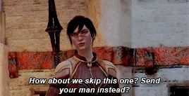 iplann:“Not today, Hawke. Not while I’m here.”